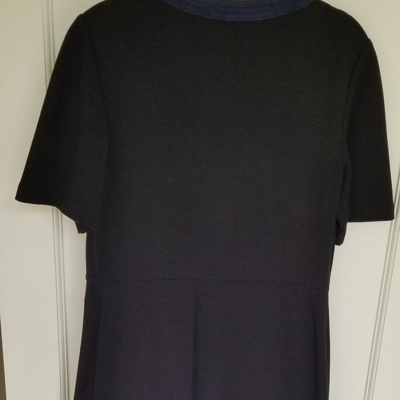Tory Burch Black and Blue Dress - Picture 5 of 5